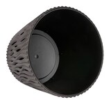 thumbnail of WellHome - Set mit 3 Pflanztöpfen 1,7L Sandy Round Ø15,8 cm/Stück in Anthrazit