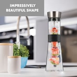 thumbnail of Glaswerk Sile Karaffe 1 Liter Borosilikatglas Fruchtspieß mit Stopper Transparent