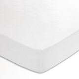 thumbnail of RS Textil - Sábana bajera ajustable Hostelería 50% Algodón - 50% Poliéster PERCAL 200 hilos. Cama 90 cm (90x190/200 cm)