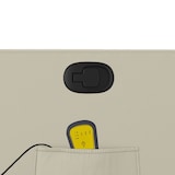 thumbnail of vidaXL Massagesessel Creme Kunstleder