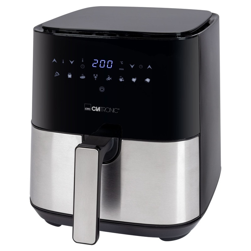 Friteuse à air chaud 5L noir  FR3782H-Noir usage non-intensif Clatronic