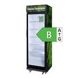 thumbnail of Gastro-Cool - Reclamedisplay koelkast - ECO STAR+ Zwart/Wit - DC400