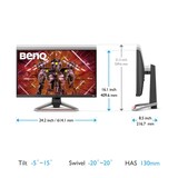 thumbnail of BenQ 9H.LKTLA.TBE Computerbildschirm 68,6 cm (27") 3840 x 2160 Pixel 4K Ultra HD LED Schwarz
