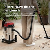 thumbnail of Aspirador Sólidos y Líquidos EVVO AE82, 1200W, 20L, Función Soplado y Filtro HEPA