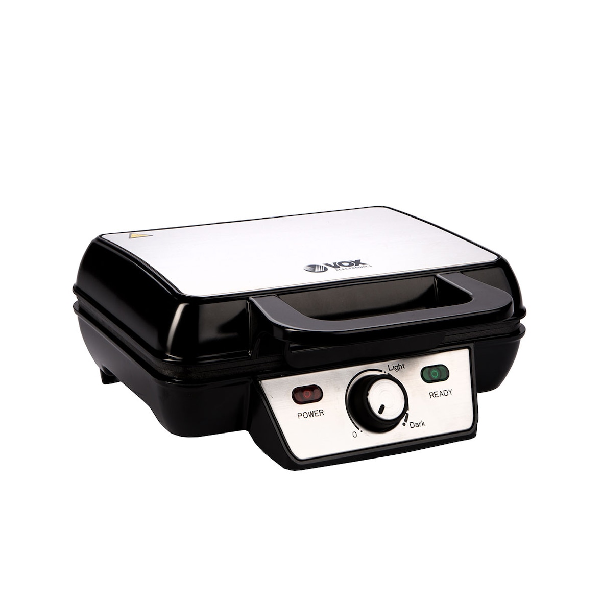 Gofrera VOX WF2081M, Potencia: 1000W, 2 Gofres, Placas de revestimiento antiadherentes