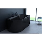 thumbnail of Whirlpool Sprudelwanne Whirlwanne Sprudelbad Massagewanne Massage Pool Spa Badezimmer Badausstattung Badzubehör Düsen  Villa Sofia schwarz Jet-Line