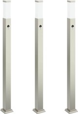 thumbnail of vidaXL Pollerleuchten mit Sensor 3 Stk. 110 cm Edelstahl IP44