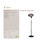 thumbnail of tepro Stand Heizstrahler