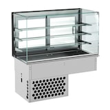 thumbnail of Combisteel Vitrine réfrigérée encastrable avec structure vitrée fermée en angle GN5/1