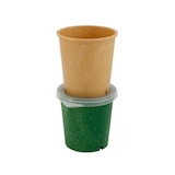 thumbnail of greenbox - Mehrweg-Becher "Häppy Cup" 400 ml, Ø 95 mm, Karamell / braun, 10 St.