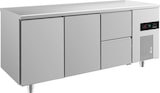 thumbnail of Gastro Edelstahl Kühltisch 2 Türen 2 Schubladen 1865x700x850mm -2/+8°C  474L