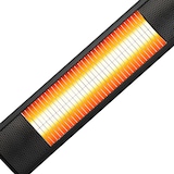 thumbnail of tectake Radiateur infrarouge Solaris Horizon 3000W, boîtier en aluminium - noir - 405074