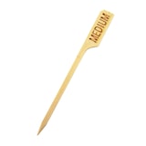 thumbnail of 2500x Foodmarker Steakmarker aus Bambus MEDIUM 90 mm