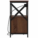 thumbnail of vidaXL Nachttisch mit Ladestation 2 pcs Braunes Eichenholz