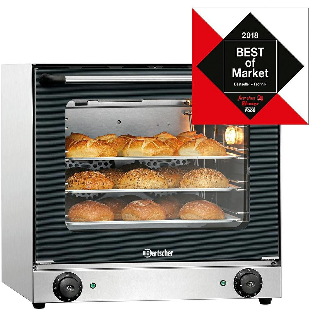 Four à convection professionnel AT90 – 4 niveaux 438x315 mm avec 2 ventilateurs - 230 V