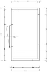 thumbnail of Kühlzelle 1140 x2140 x 2140H - 70 mm
