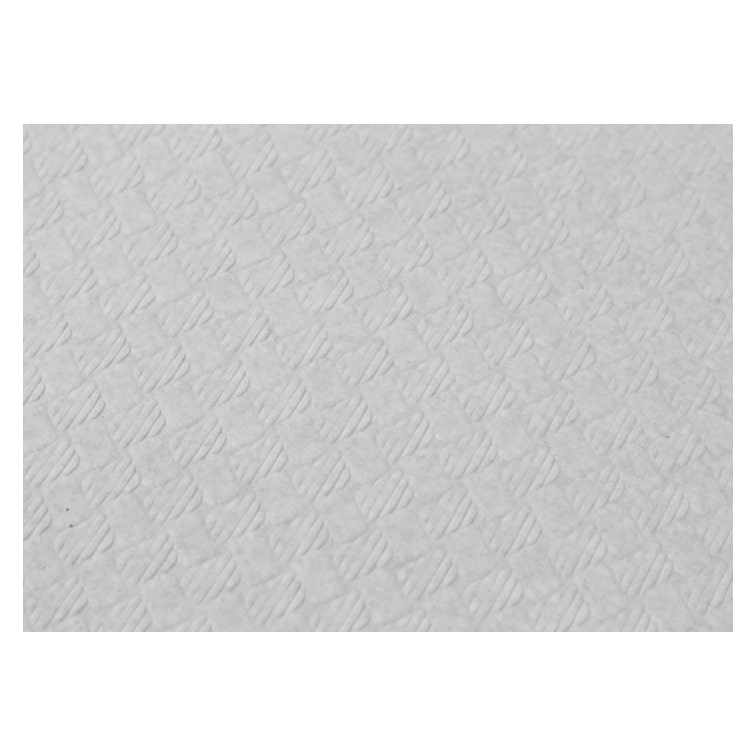 MONOUSO - Voorgesneden papieren tafelkleed wit 40g 1x1m (500 stuks)