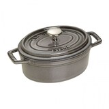 thumbnail of Cocotte Ovalada Staub De 33 Cm Color Gris Grafito