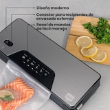 thumbnail of ELMA Envasadora al Vacío Doméstica V Top, Máquina Alimentos con Cortador incluido, Inalámbrica, incluye Rollo Gofrado, 38,5x14,5x8,2 cm, 80W