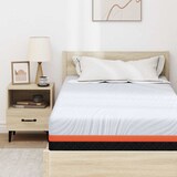 thumbnail of vidaXL Matratze Weiß und Grau 90 x 190 cm Memory Foam