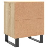 thumbnail of Tables de chevet 2pcs chêne sonoma 40x30x50cm bois d'ingénierie – Modèle Azur