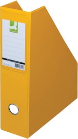 thumbnail of Stehsammler, A4, 76mm, gelb Q-CONNECT KF16214