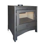 thumbnail of MF - Estufa de Leña Lara de 13,4 kW en Acero con Hogar Panorámico, Cámara de Vermiculita y Cristal Cerámico Limpio – Alta Eficiencia y Bajas Emisiones