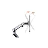 thumbnail of Durable Supporto per monitor Select Plus con braccio per 2 monitor, montaggio da tavolo, 1 pezzo, art. 509723. N. 509723