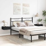 thumbnail of vidaXL Nachtkastje zwevend 40x30x15 cm bewerkt hout zwart