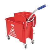 thumbnail of Jantex Kentucky dweilkar met wringer rood 20L