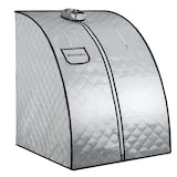 thumbnail of tectake Sauna de vapor móvel THERMALUXE II, 1000 W, 15 níveis de temperatura  Cinzento/Azul