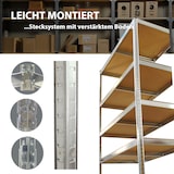 thumbnail of XXL Schwerlastregal 180x115x60 cm 875 kg Traglast Lagerregal Kellerregal