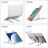 thumbnail of Suporte para Laptop TOJ - Suporte Ajustável para Tablet - Leve e Ergonômico - De 10 a 17 Polegadas - Preto