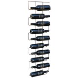 thumbnail of DanDiBo Weinregal Metall Schwarz Wand Schmal 96136 Flaschenregal Flaschenständer Flaschenhalter