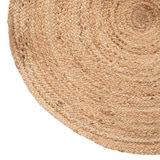 thumbnail of Tapis décoratif en Jute Beige Naturel D 80 cm