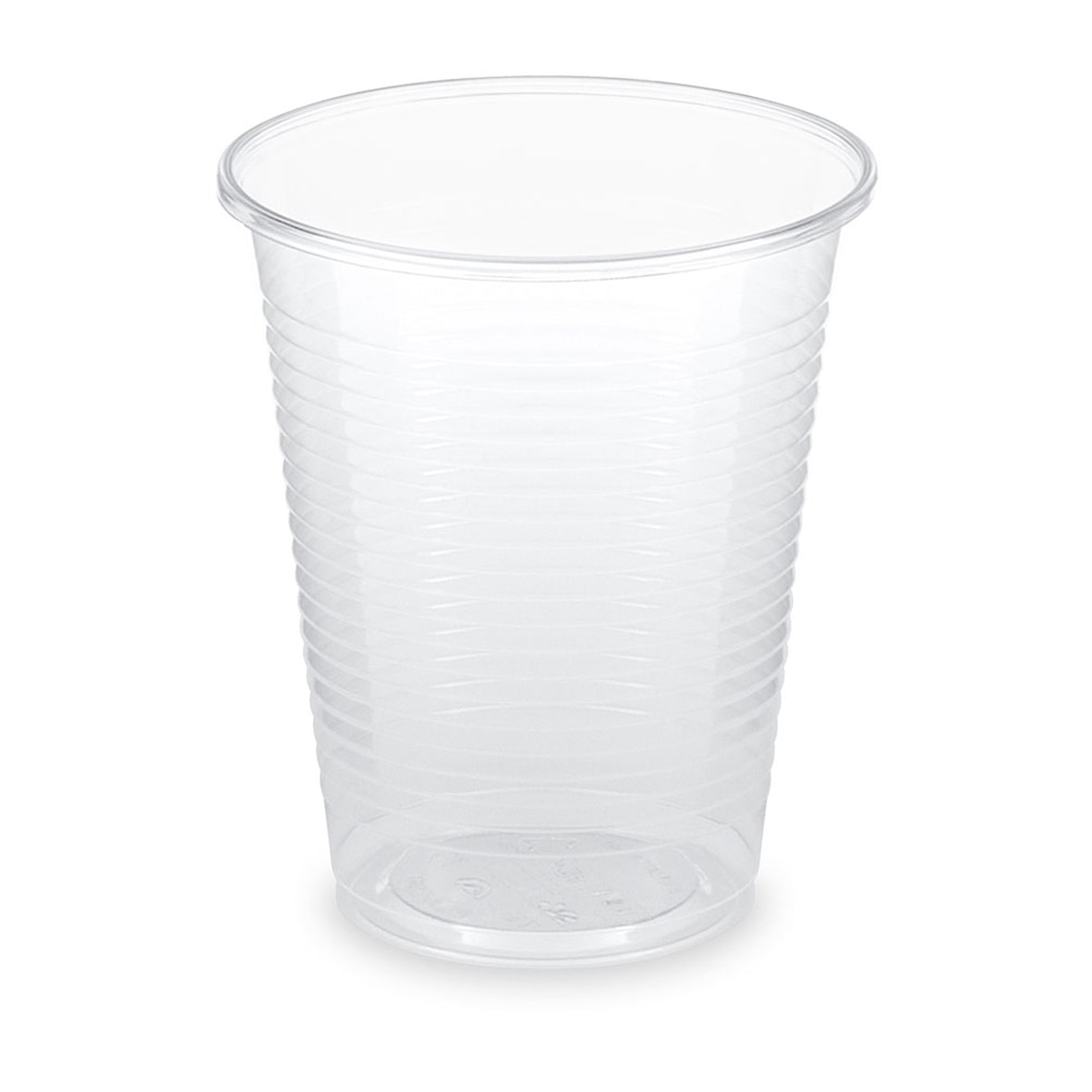 500x BIO Trinkbecher klar 180 ml 0,18 l aus Biokunststoff PLA  o 70mm