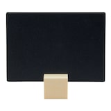 thumbnail of Securit® Lot de 6 Portes-étiquettes en bois + 6 Étiquettes Ardoises – Feutre-craie inclus