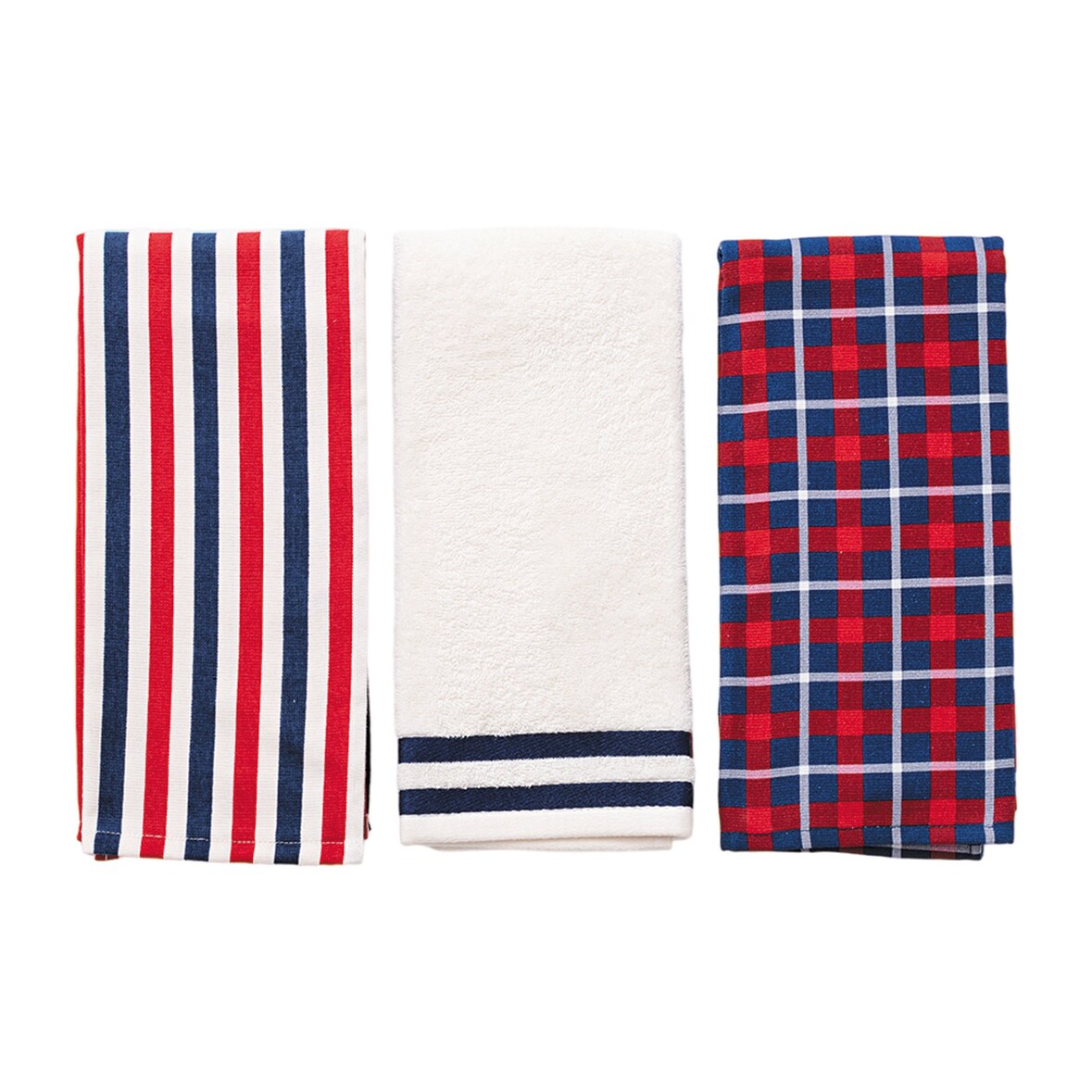 El Ganso - Set 3 Geschirrtücher 50x70cm 400GSM 100% Baumwolle gefärbt