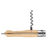 thumbnail of Couteau de poche N°10 en hêtre avec tire-bouchon et décapsuleur -  Crème / Ivoire Autre forme Bois Opinel 23.80x3.50 cm