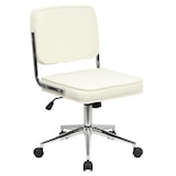 thumbnail of LIV Bürostuhl Schreibtischstuhl höhenverstellbar mit Rollen Weiß