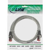 thumbnail of InLine® 76411T Patchkabel, S/FTP (PiMf), Cat.6, 250MHz, PVC, Kupfer, transparent, 1m