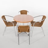 thumbnail of Bolero tafelonderstel met aluminium voet 68 cm hoog