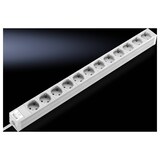 thumbnail of Rittal DK 7240.310 Steckdosenleiste 12-fach Aluminium 1 St.
