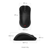 thumbnail of BenQ ZOWIE ZA13-DW, rechts, RF Wireless, 3200 DPI, Schwarz