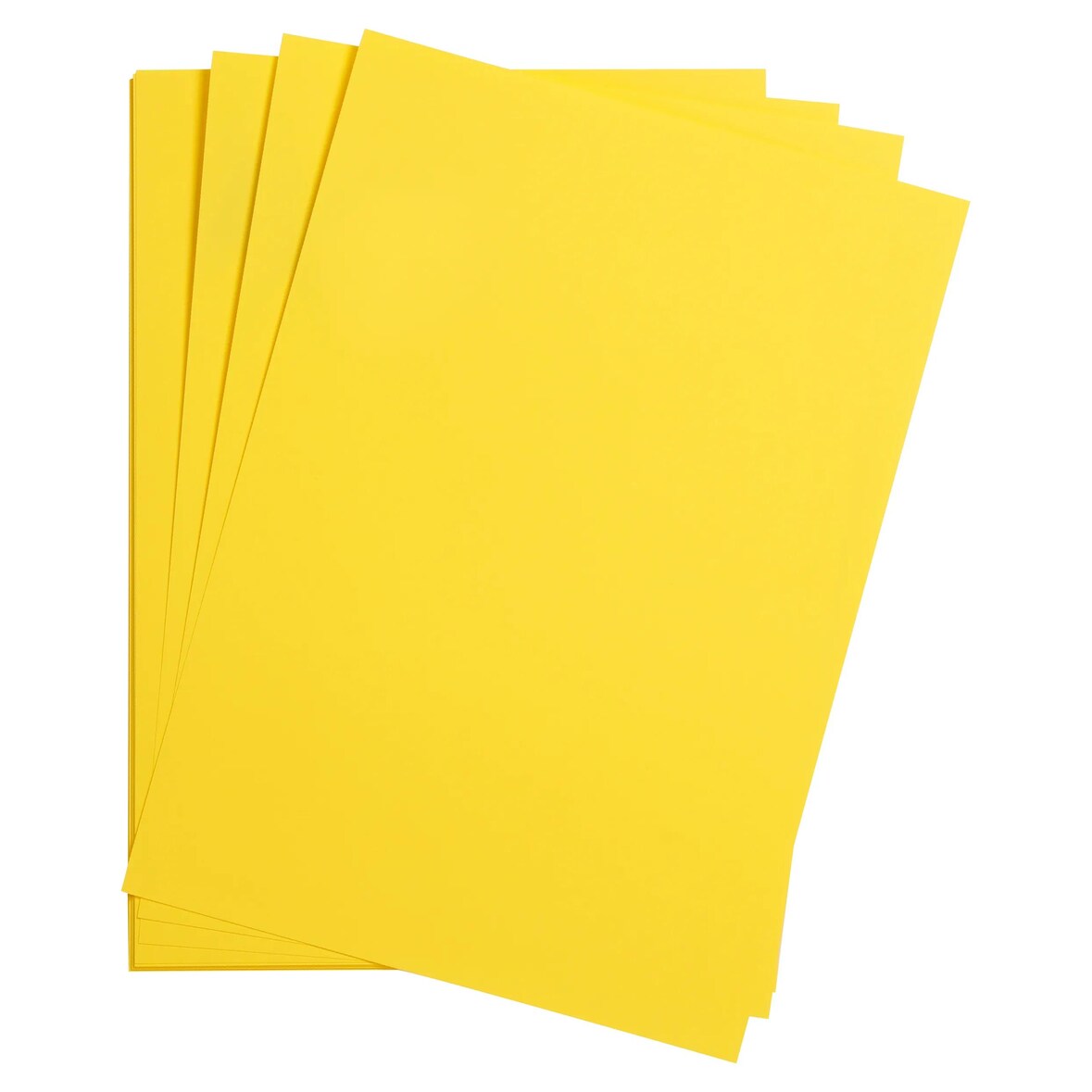 Clairefontaine Maya Tonpapier 50x70cm 120g 250 Bogen - Zitronengelb| 397154C