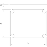 thumbnail of Set de 6 tablas de fibra de colores intercambiables