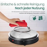 thumbnail of Emerio Pizzarette Original PO-115984 – 1200W – Pizzaofen für 6 Personen – Handgefertigte Terrakotta-Kuppel – Pizza Ofen – 6 Backspachteln - Cool Touch