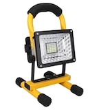 thumbnail of Holofote LED portátil recarregável de 30 W, holofote à prova de água, holofote alimentado por bateria, lâmpada de trabalho para exterior