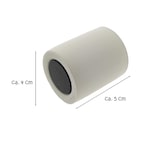 thumbnail of Tapeten Nahtroller Moosgummi Andrückrolle Tapezierhilfe glätten Schwarz 1 Stück