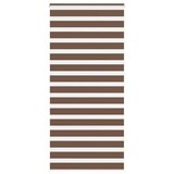 thumbnail of vidaXL Doppelrollo Braun 115x200 cm Stoffbreite 110,9 cm Polyester